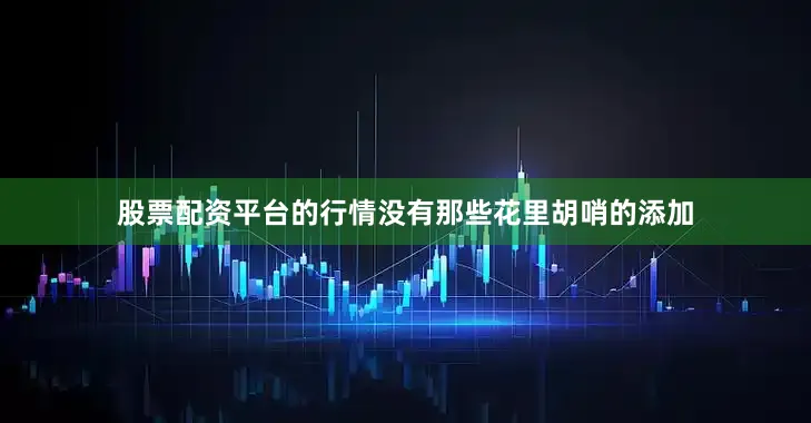 股票配资平台的行情没有那些花里胡哨的添加